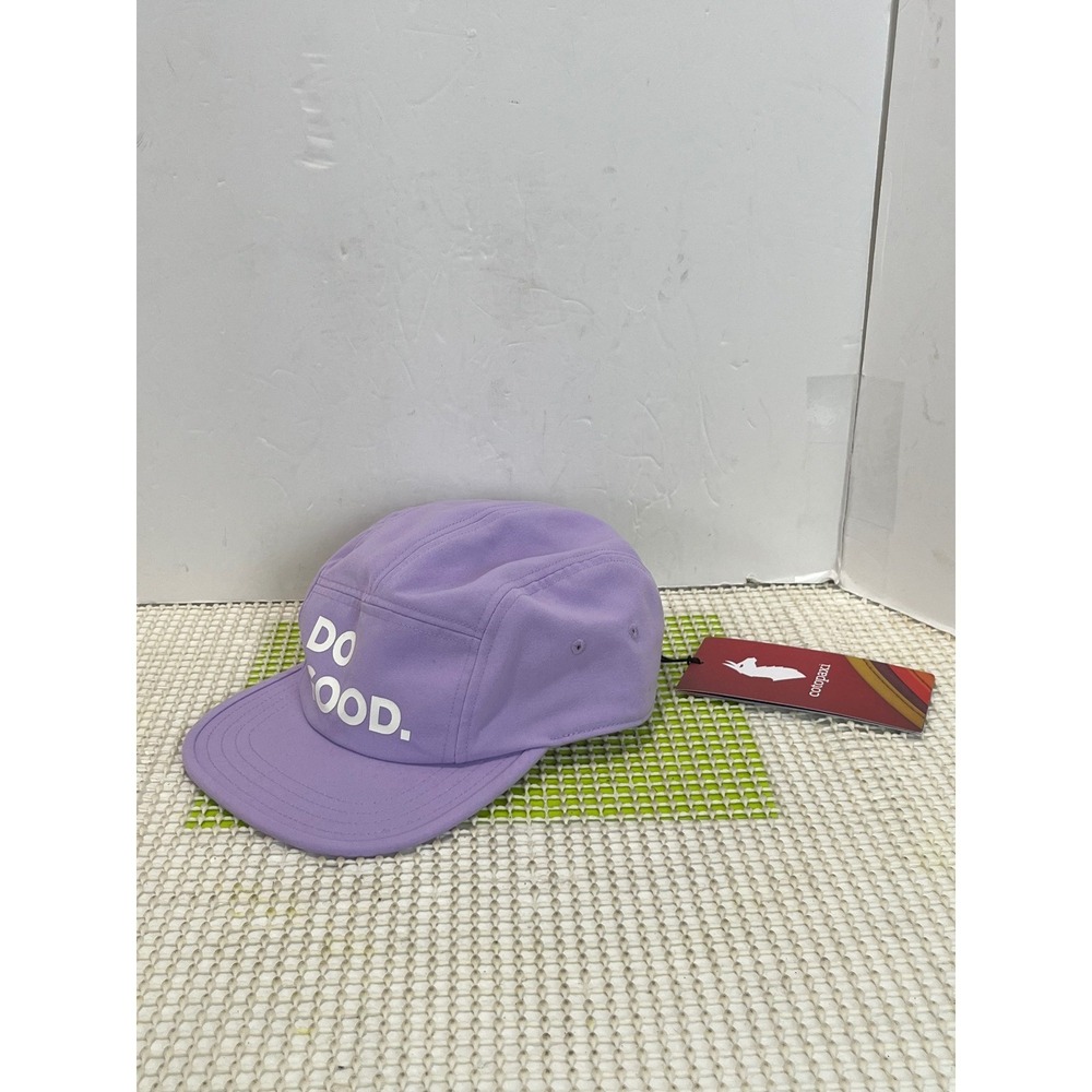Cotopaxi Do Good 5Panel Hat Thistle Purple Recycled Polyester Adjustable Cap NEW